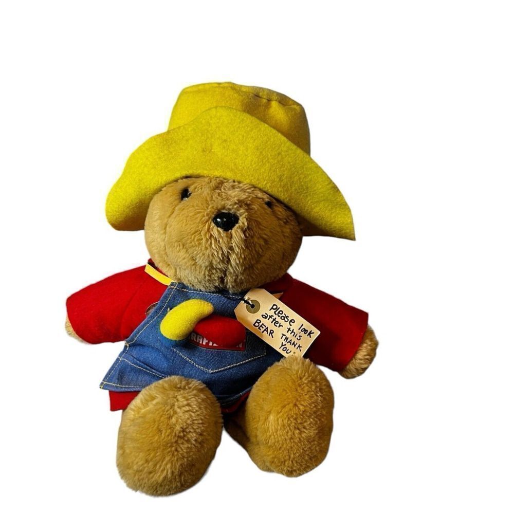 Sears Craftsman Paddington Bear Plush Stuffed Animal 16"